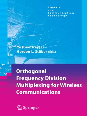 cover image of Orthogonal Frequency Division Multiplexing for Wireless Communications